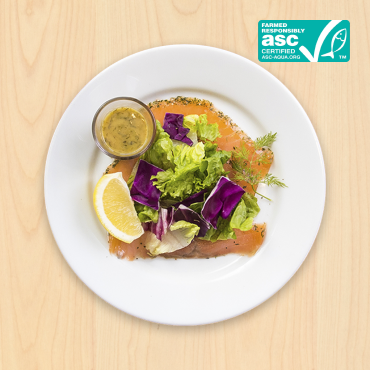 IKEA Family - Restaurant Offers Marinated salmon with salad