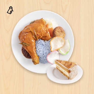 IKEA Family - Restaurant Offers Nasi kerabu and chicken leg with carmelised gula melaka cream cake