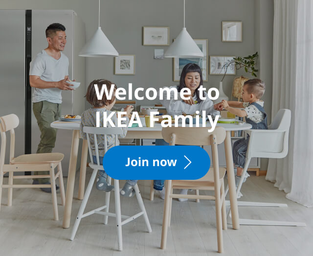 banner IKEA Family - Welcome to IKEA Family