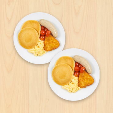 IKEA Family - Restaurant Offers 2 Breakfast platters with pancakes