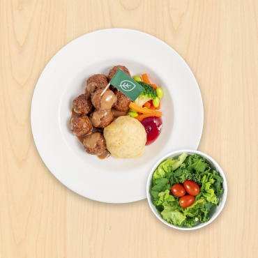 IKEA Family - Restaurant Offers 8 Plant balls with mashed potato and green salad