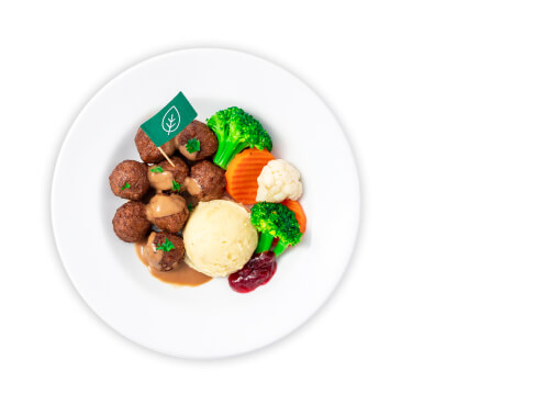 IKEA Family - Restaurant Offers 8 Plant balls with mashed potato and mixed vegetable