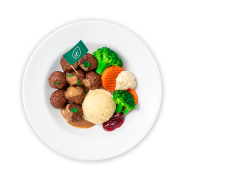 IKEA Family - Restaurant Offers 8pcs plant balls with mashed potato and mixed vegetable