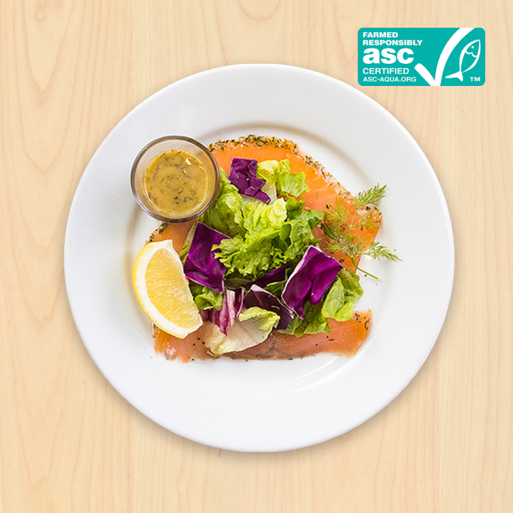 IKEA Family - Restaurant Offers ASC Marinated salmon with salad