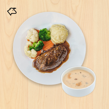 IKEA Family - Restaurant Offers Beef cheek with mashed potatoes and mixed vegetables