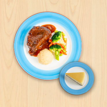 IKEA Family - Restaurant Offers Beef cheek with mashed potato and New York cheesecake