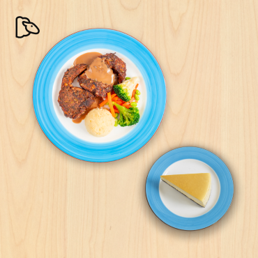 IKEA Family - Restaurant Offers Lamb chop with mashed potato and New York cheesecake​