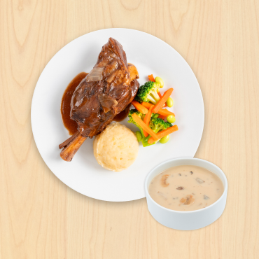 IKEA Family - Restaurant Offers Lamb shank and mushroom soup