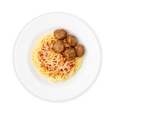 IKEA Family - Restaurant Offers Organic spaghetti with meatballs 