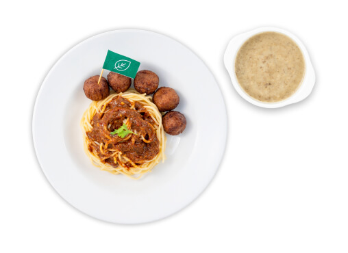 IKEA Family - Restaurant Offers Plant ball with mala spaghetti and soup