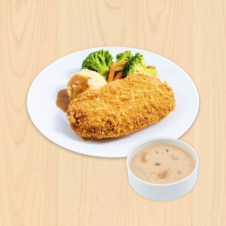 IKEA Family - Restaurant Offers Breaded Pork Cutlet and mushroom soup​