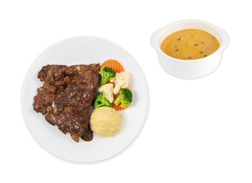 IKEA Family - Restaurant Offers Smoked pork ribs with black pepper sauce and lobster bisque​