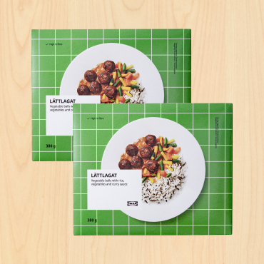 IKEA Family - Restaurant Offers Vegetable balls with rice, 380g