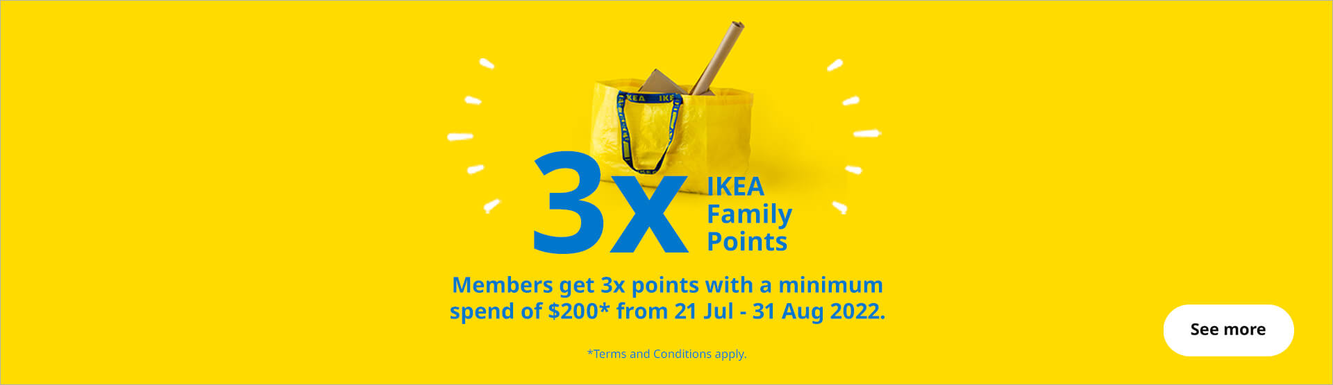 IKEA Family 3x Points Promo