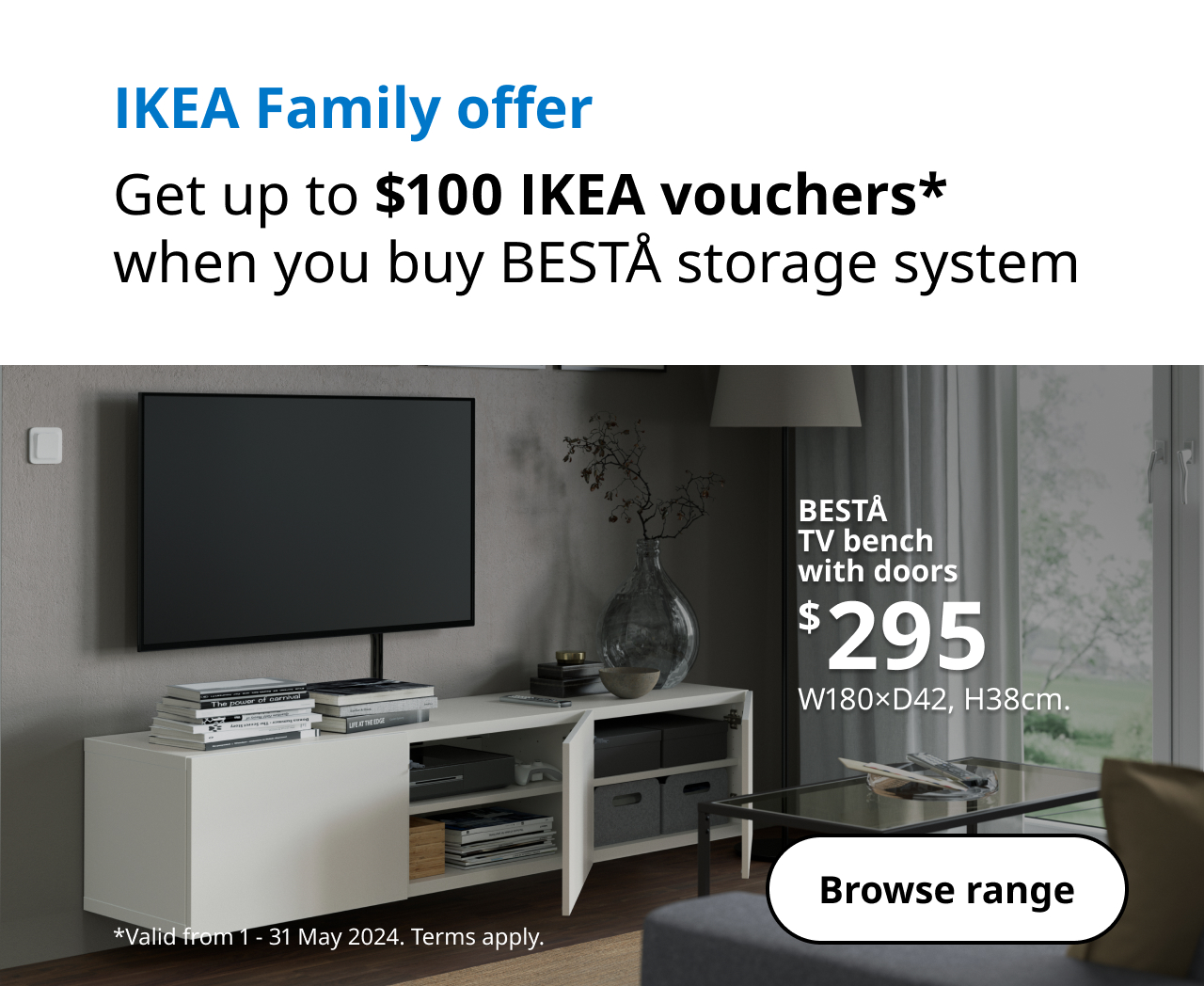 IKEA Family Besta Product Offers
