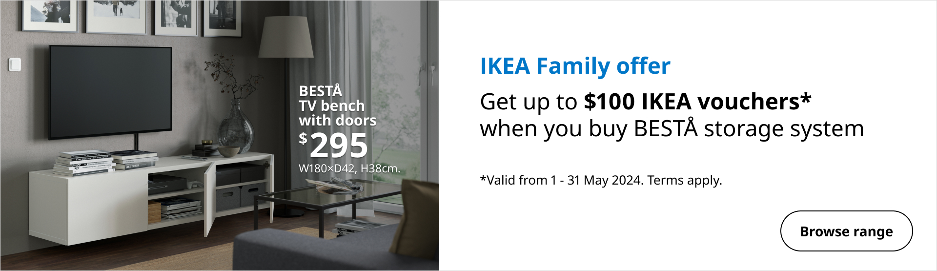 IKEA Family Besta Product Offers
