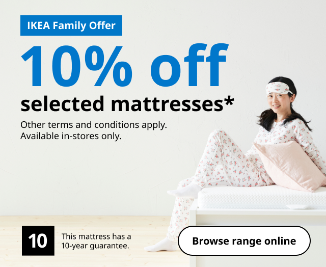 IKEA Family Mattress Promo August