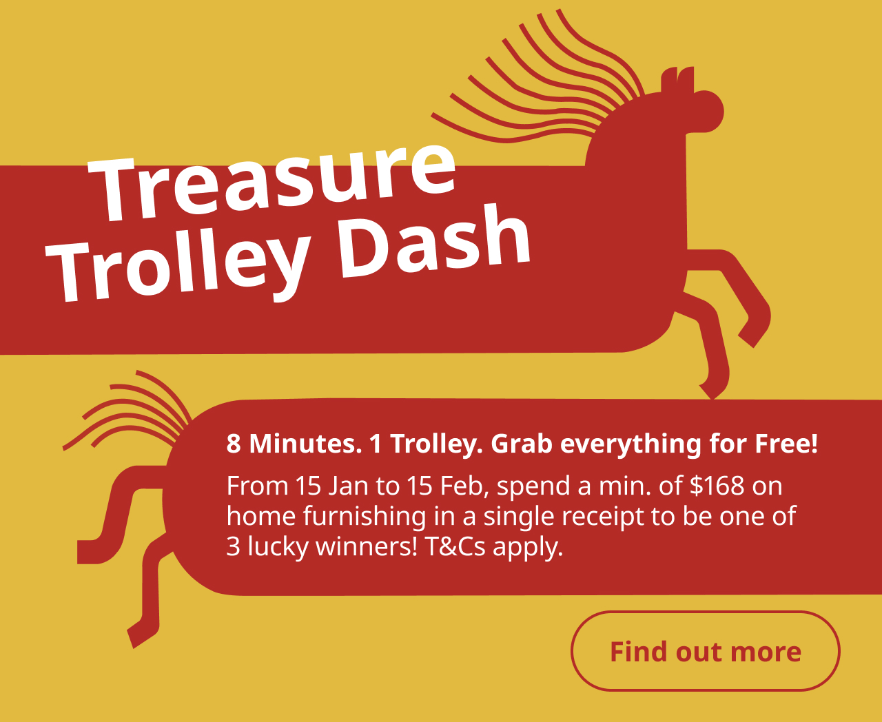 banner IKEA CNY Trolley Dash