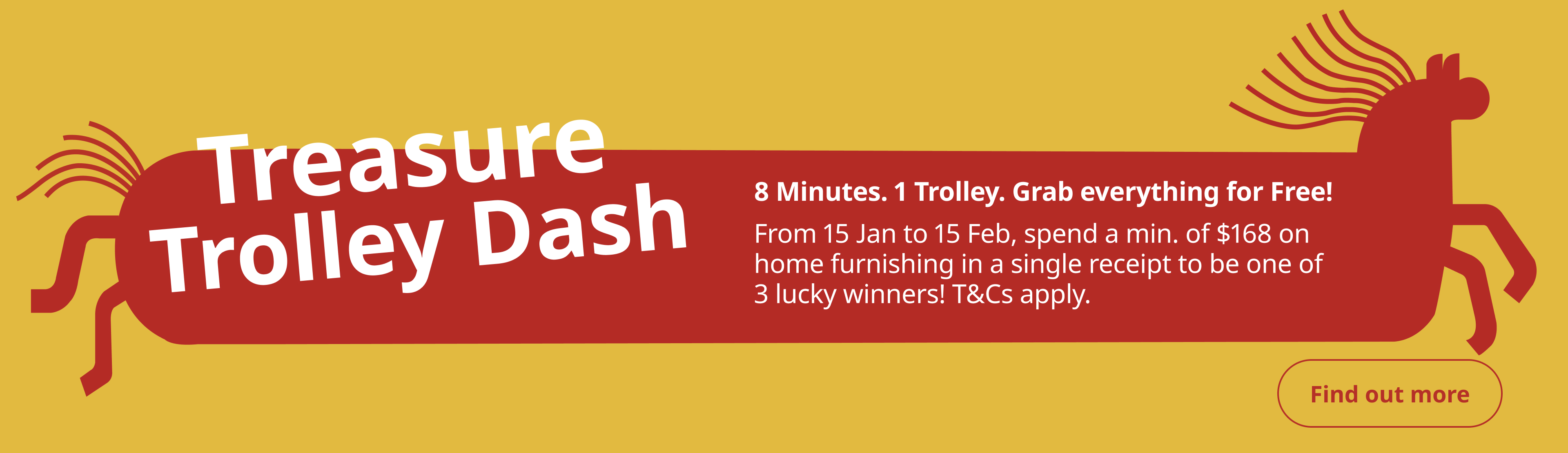 banner IKEA CNY Trolley Dash