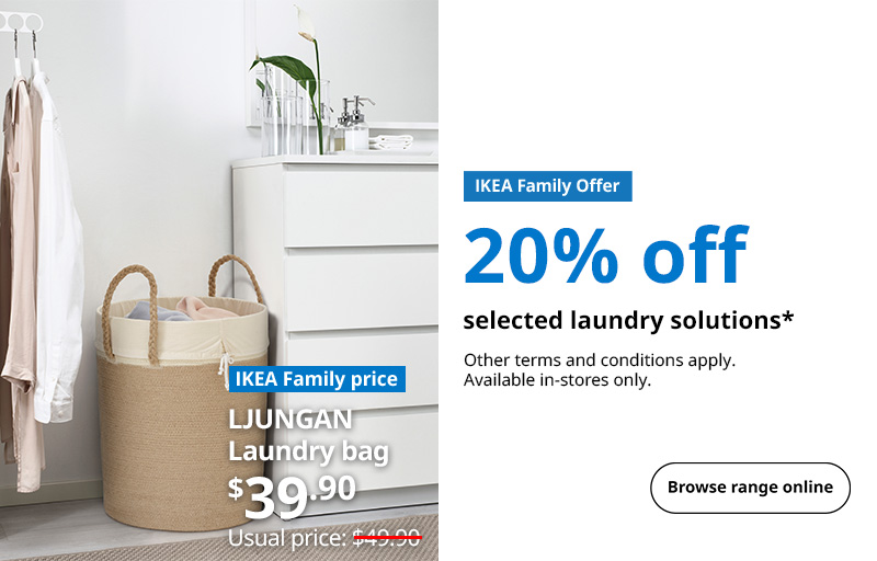 15% off selected laundry solution